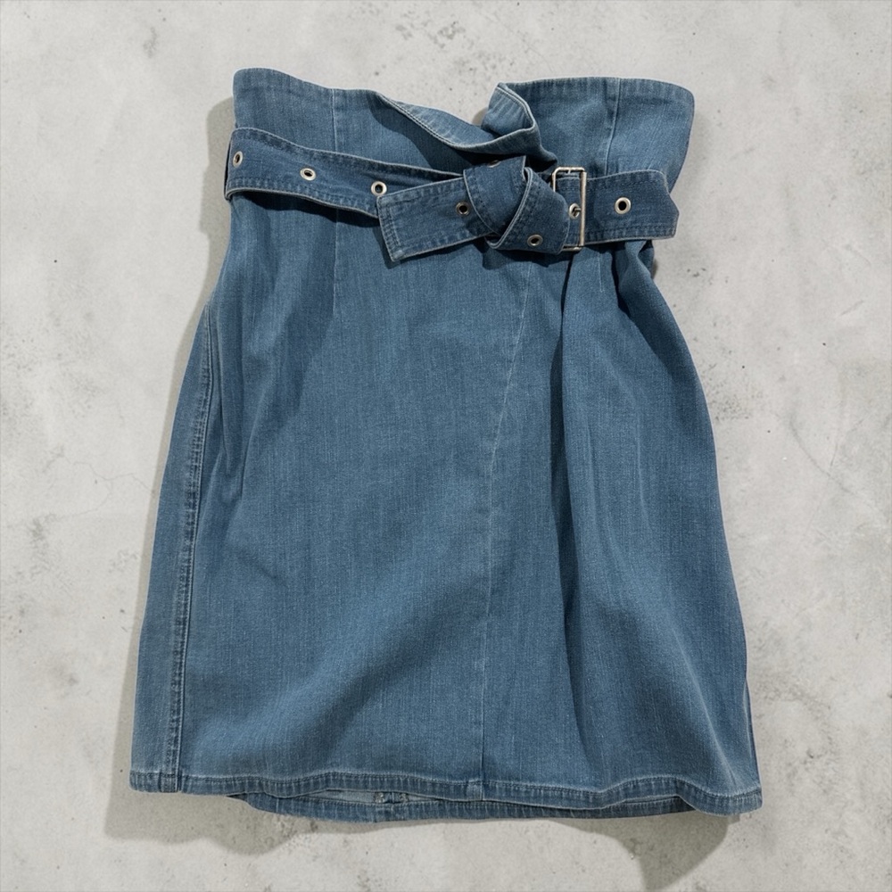 J Brand Blue Denim Jean Skirt SO5030